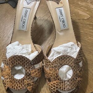 Jimmy Choo Brown Women's Shoes